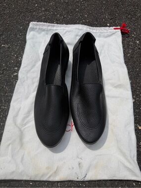 Arche Black Pebbled Leather Slip-On size 41
